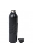 500 ml siyah desenli metal lazer baskılı promosyon termos